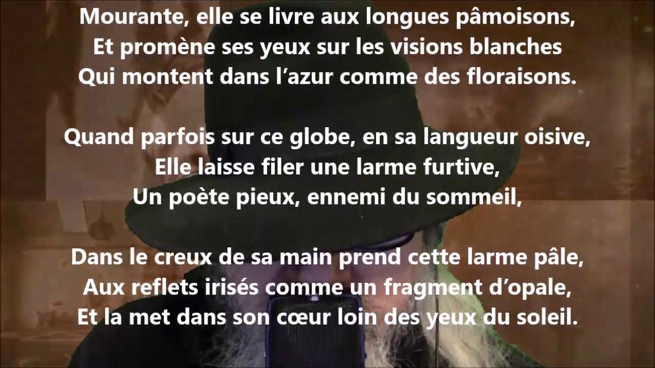 Tristesses de la lune Charles Baudelaire lu par Yvon Jean YouTube Tristesses de la lune Charles Baudelaire lu par Yvon Jean YouTube
