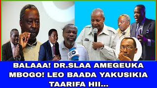 SIKIA TAARIFA HII DR.SLAA  KWA UCHUNGU AKIELEZA...