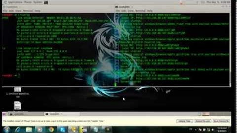 How to hack using link in backtrack 5r3 msfconsole