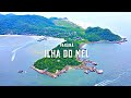 Ilha do mel paran  4k aerial drone view
