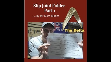 ** Slip Joint Folder PART 1 | Perth Custom Knife Maker **