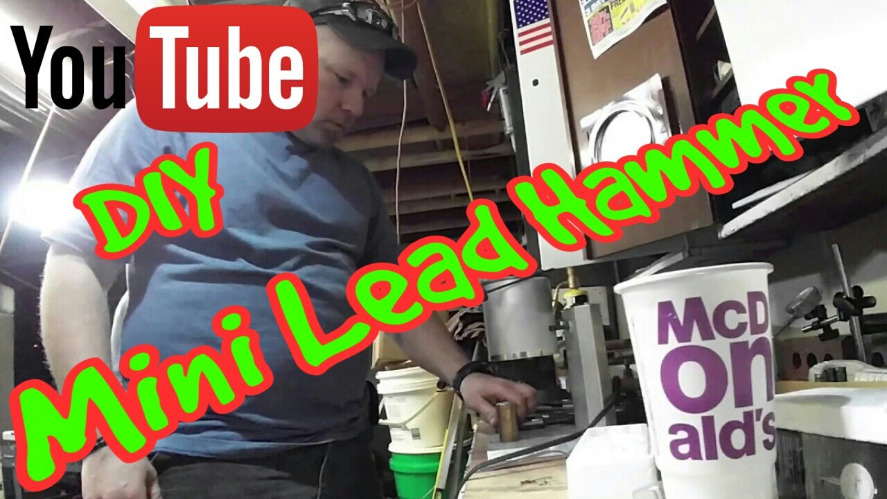 Making a mini lead hammer YouTube