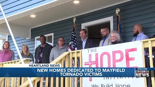 New homes dedicated to Mayfield tornado victims