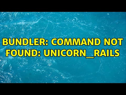 bundler: command not