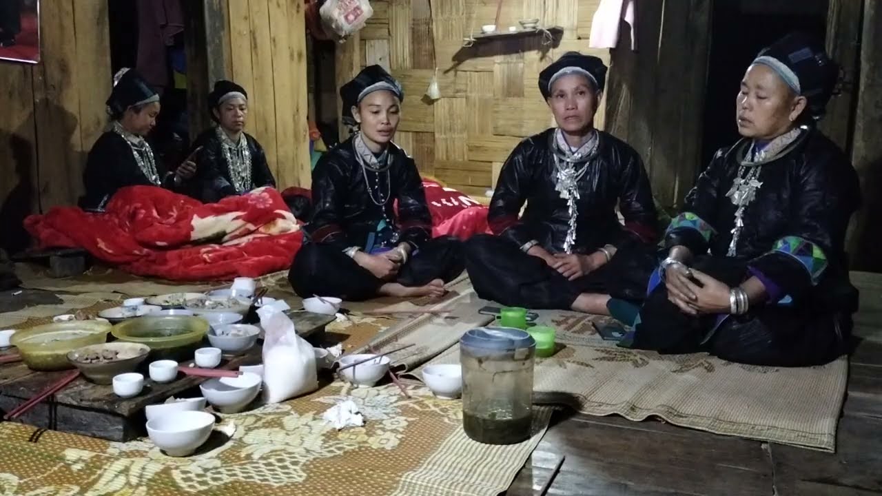 Hát nùng tại đám cưới nhà chị gái Trung Thịnh 