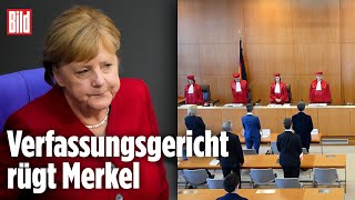 Hammer-Urteil: Angela Merkel hat Rechte der AfD verletzt | Thüringen-Wahl 2020
