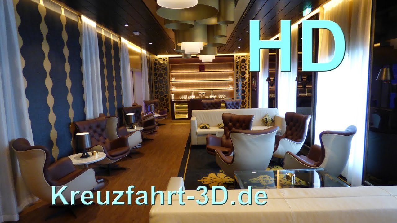 Mein Schiff 3 Rauchersalon Deck 5 Mit Ledersesseln Und Humidor