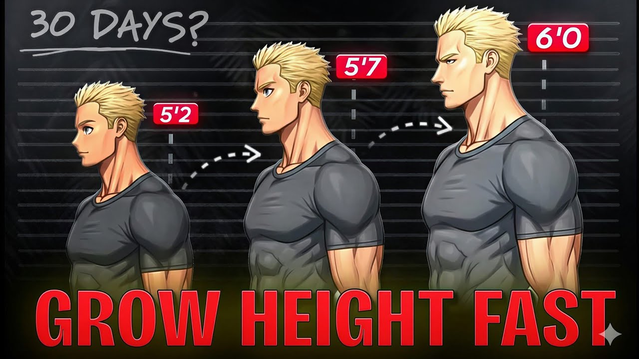3 Hacks to Increase Your Height 🤯| How to Grow Tall Naturally | Mr. Professor (official)