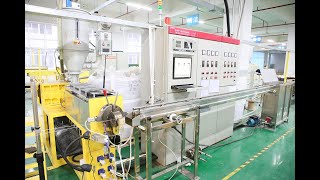 How to make jacket for FTTH drop cable and simplex /duplex cable in one production line -50mm