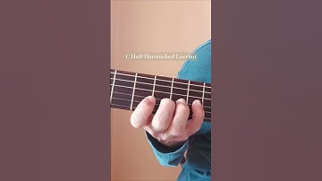 C Half Diminished Locrian Scale 5th fret #guitar #scale #music