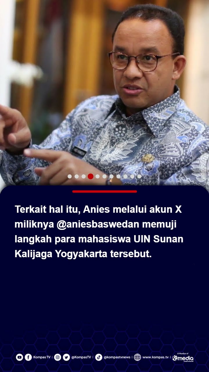 Anies Puji 4 Mahasiswa yang Gugat Presidential Threshold 20 Persen #aniesbaswedan #shorts