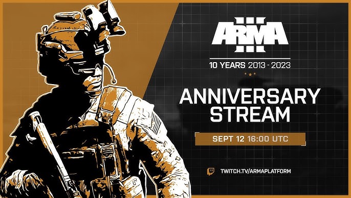 Arma 3, 10th Anniversary Live Stream