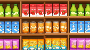 Goods Sorting Gameplay Android iOS Part1 Walkthrough #gameplay #games #sorts 