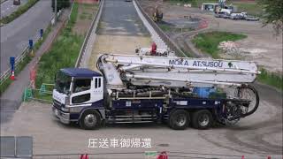 宇都宮LRT 高架橋工事 20210611…23