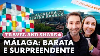 Passeios DE GRAÇA Veja o que fazer em Málaga gastando pouco | Viajando de Trem com Travel and Share