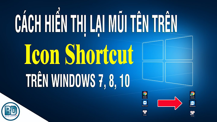 Lỗi mất mũi tên trên taskbar win 7