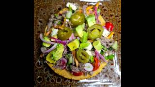 TOSTADAS DE SALPICON DE RES