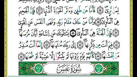 ختمة مصحف التجويد برواية ورش الصفحة رقم 584