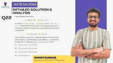 Q. No. 22 | GATE DA 2025 | Detailed Solution