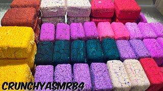 50 Colorful Pasted Blocks | 660K Subscriber Celebration Part 1 | Oddly Satisfying | ASMR | Sleep Aid