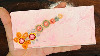 Shagun envelope | How to make Shagun envelope from old wedding cards / Handmade money envelope