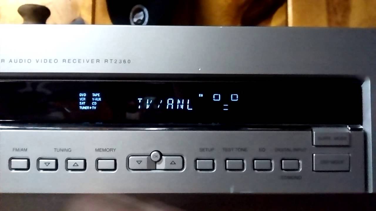 RCA rt2360 receiver review - YouTube