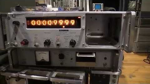 HP 5248M oscillator initial troubleshooting
