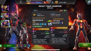 AW Season 59. Box vs Ant-Man Future on Node 30 Combat Deja Vu / Safeguard #frightful #mcoc