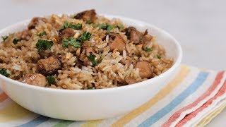 Barbecue Chicken Fried Rice Recipe | Yummy PH