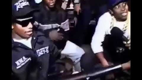 N.W.A - Eazy-E Showing His Gun in This Rare Footage