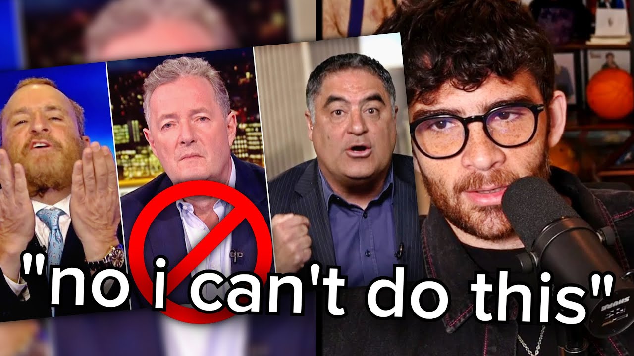 HasanAbi CAN'T Watch Piers Morgan Cenk/Shmuley Debate | HasanAbi Reacts ...