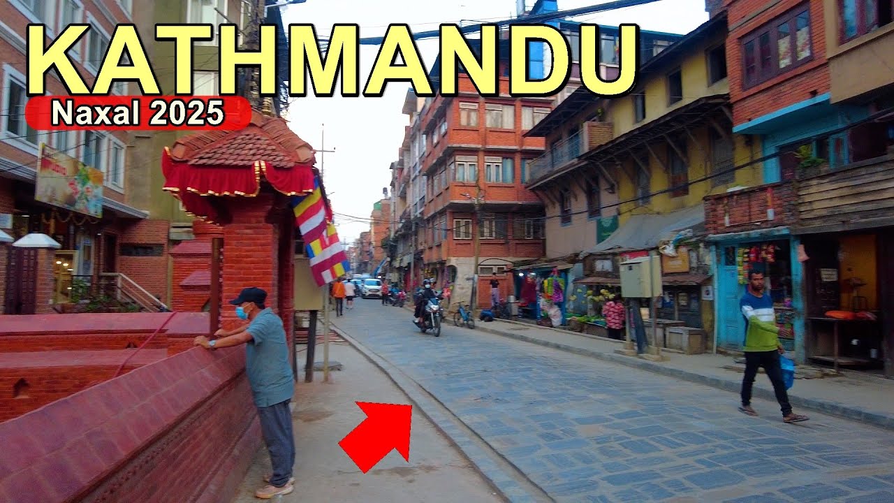 Naxal, Kathmandu [4K🇳🇵] CAPITAL City is CHANGING Day By Day After Mayor BALEN Action 2025