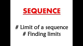 Finding limit of sequences - (Part 2)