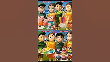 Squid Game AI Peppa Pig & Paw Patrol Candy Slime ASMR 🍭🐷🐶✨#squidgame #asmr #ai #pawpatrol #peppapig