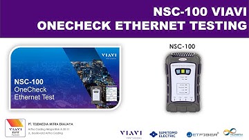 #17 NSC 100 VIAVI OneCheck Ethernet Testing - Telemedia Mitra Erajaya