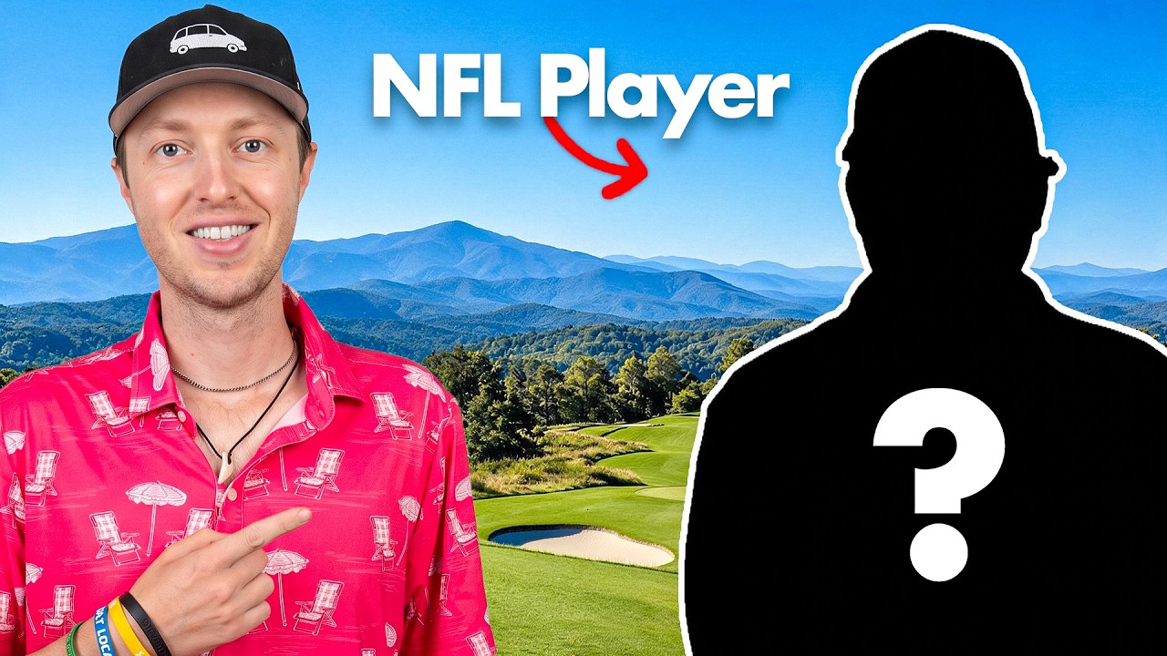 I Played Golf With A NFL Player (Hilarious)