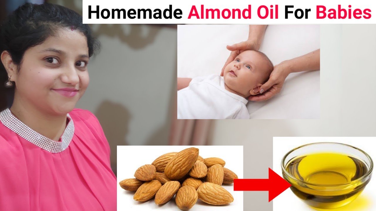 HomeMade Almond Oil for Babies Teething Relifer Healthy Hair YouTube