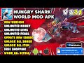 HUNGRY SHARK WORLD MOD APK 7.7.1 NEW 2026 - Unlimited Everything &amp; Unlock All Shark