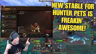 New Stable For Hunter Pets Is AWESOME! New Stable For Hunter Pets Is AWESOME!