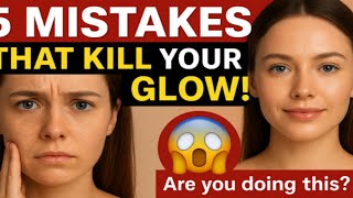 5 Winter Skin Mistakes That Destroy Your Glow ❌