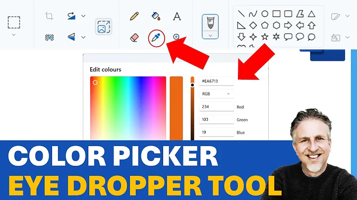 Color Picker in Word | Eye Dropper Tool in Word - Exactly Match a Color