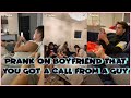 PRANK ON BOYFRIEND THAT YOU GOT A CALL FROM A GUY TIK TOK COMPILATION