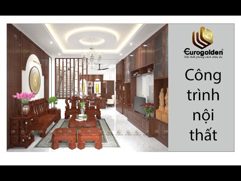 Công trình nội thất anh Tài (Bến Cát, Bình Dương)- nội thất Eurogolden
