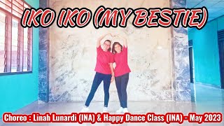 Iko Iko (My Bestie) Line Dance // Choreo by @linahlunardi6494 (INA) & Happy Dance Class (INA)