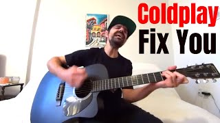 Video thumbnail of "Fix You - Coldplay [Acoustic Cover by Joel Goguen]"