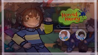 🌀┊Horrid Henry react to their self┊Henry x Ralph┊gacha club┊meme┊ 🌀