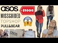 $1000 AUTUMN TRY-ON HAUL | ASOS, MISSGUIDED, TOPSHOP, PULL&BEAR...