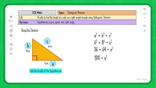 Pythagoras Theorem | GCSE Maths | Tutorial & Practice Question