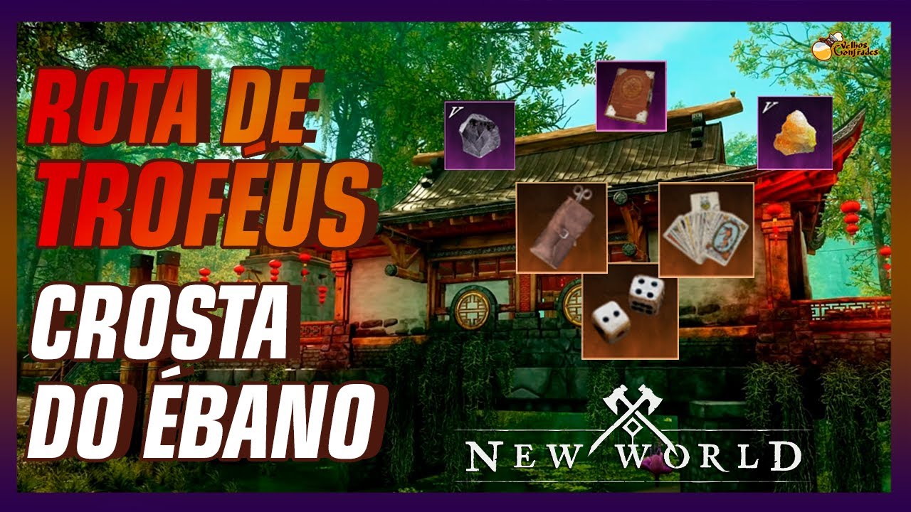 NEW WORLD Como fazer GOLD extra Rota de TROFÉUS de CROSTA DO ÉBANO