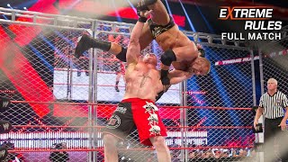 FULL MATCH — Triple H vs  Brock Lesnar — Steel Cage Match  WWE Extreme Rules